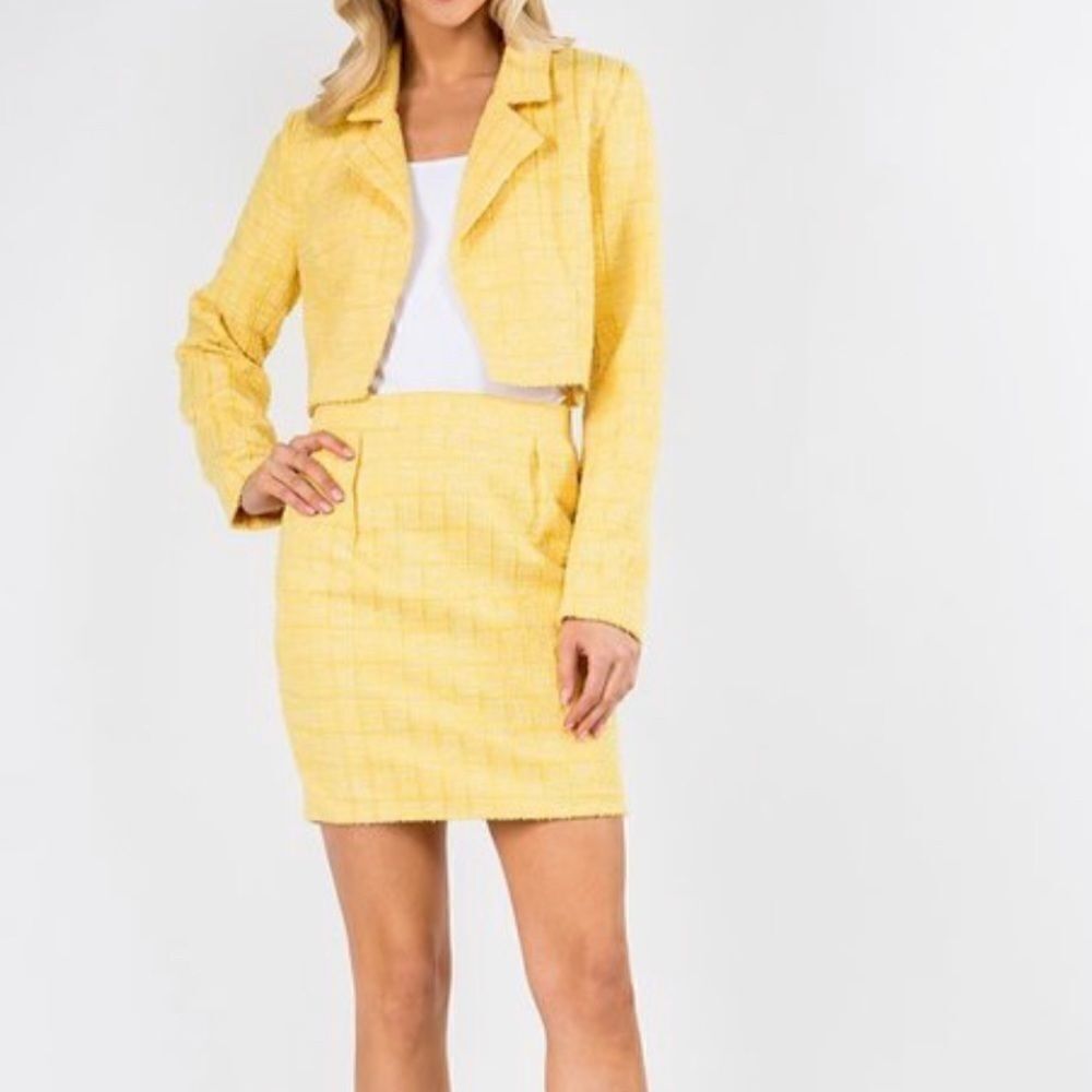 Yellow Women's Blazer